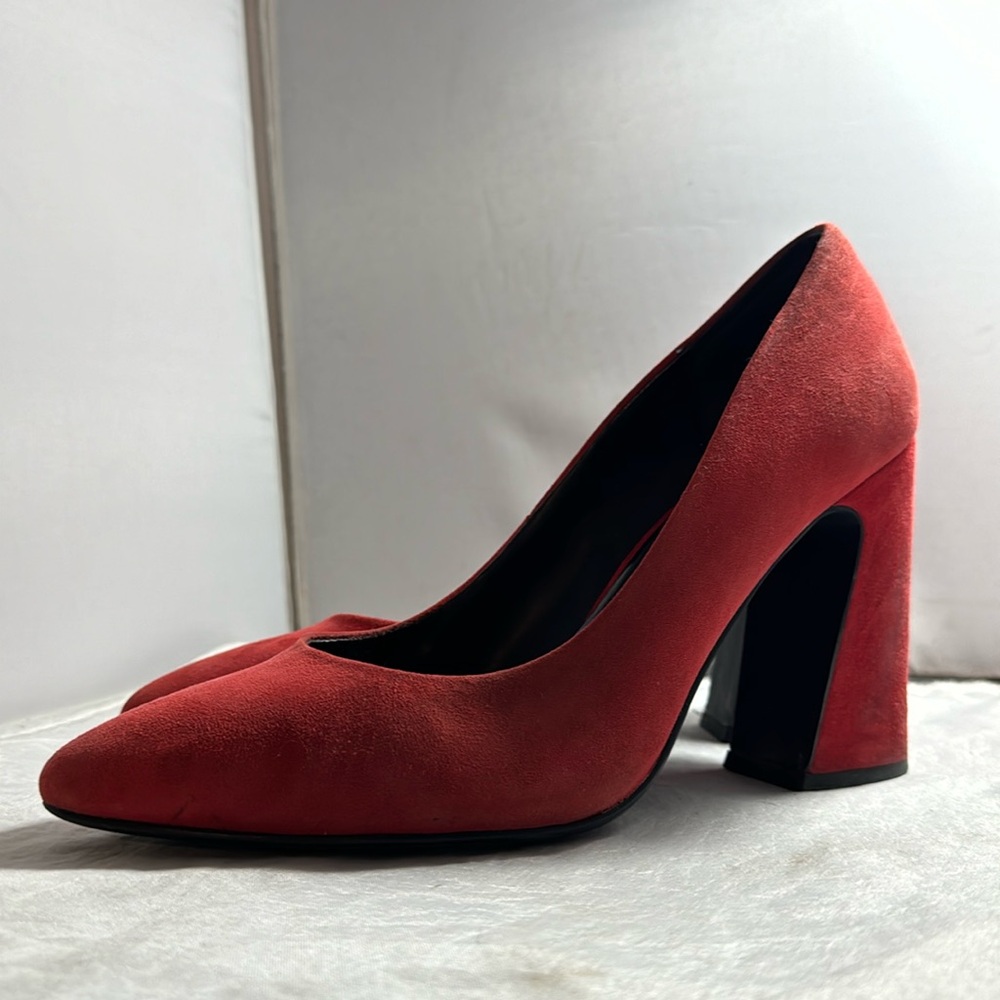 Gianni Bini Jelisa Lorenz Re block heeled pumps size 9
